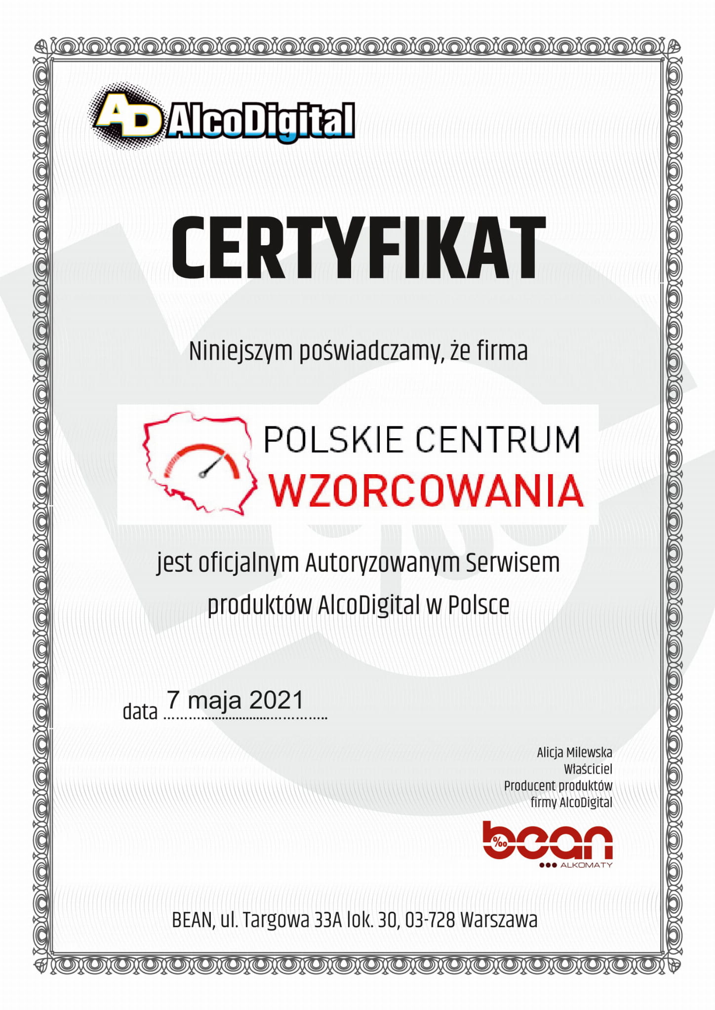 Alkomat elektrochemiczny AlcoDigital P 100 z drukarką termiczną - obrazek 3