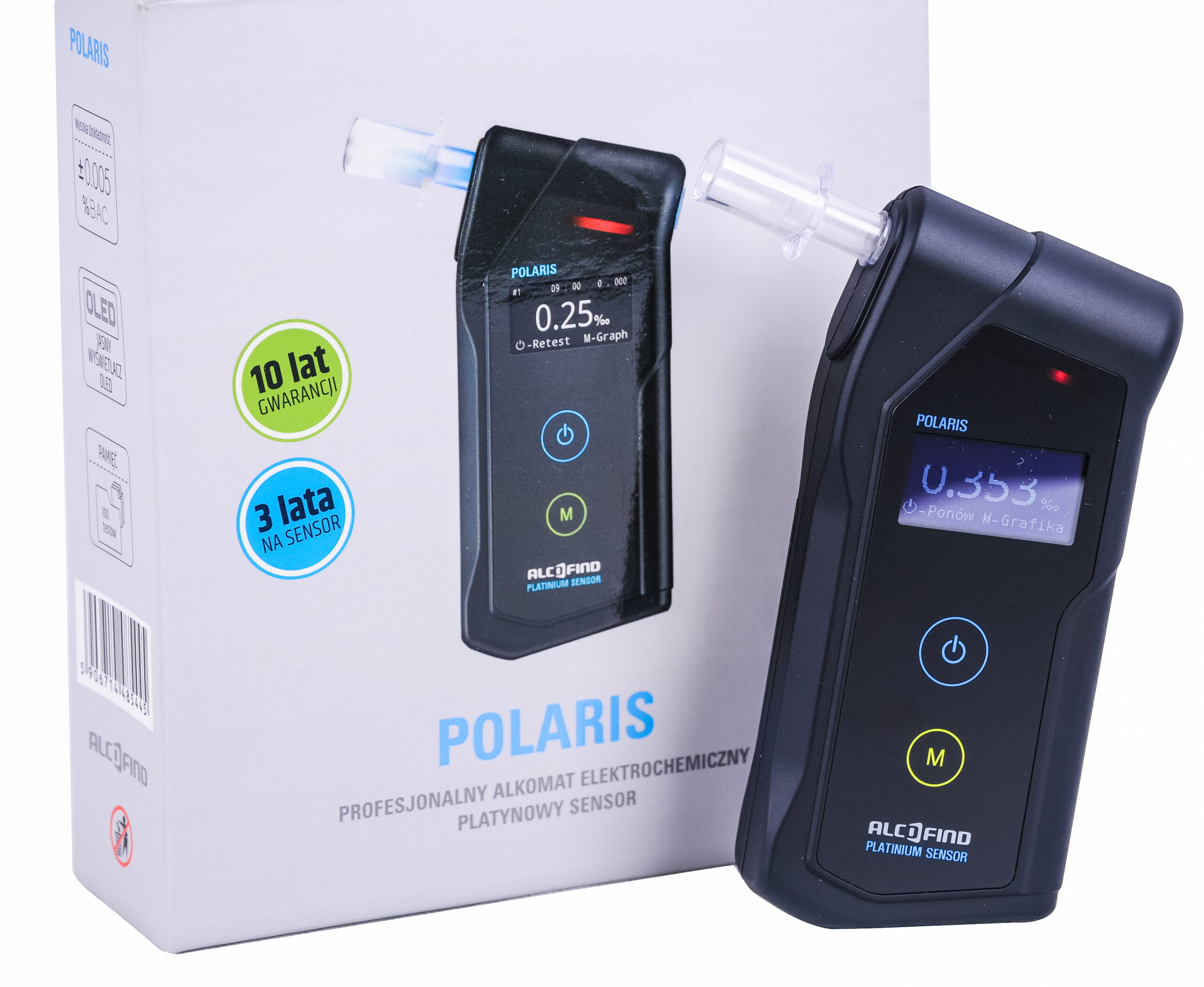 Alkomat AlcoFind Polaris do badania pracowników - obrazek 3
