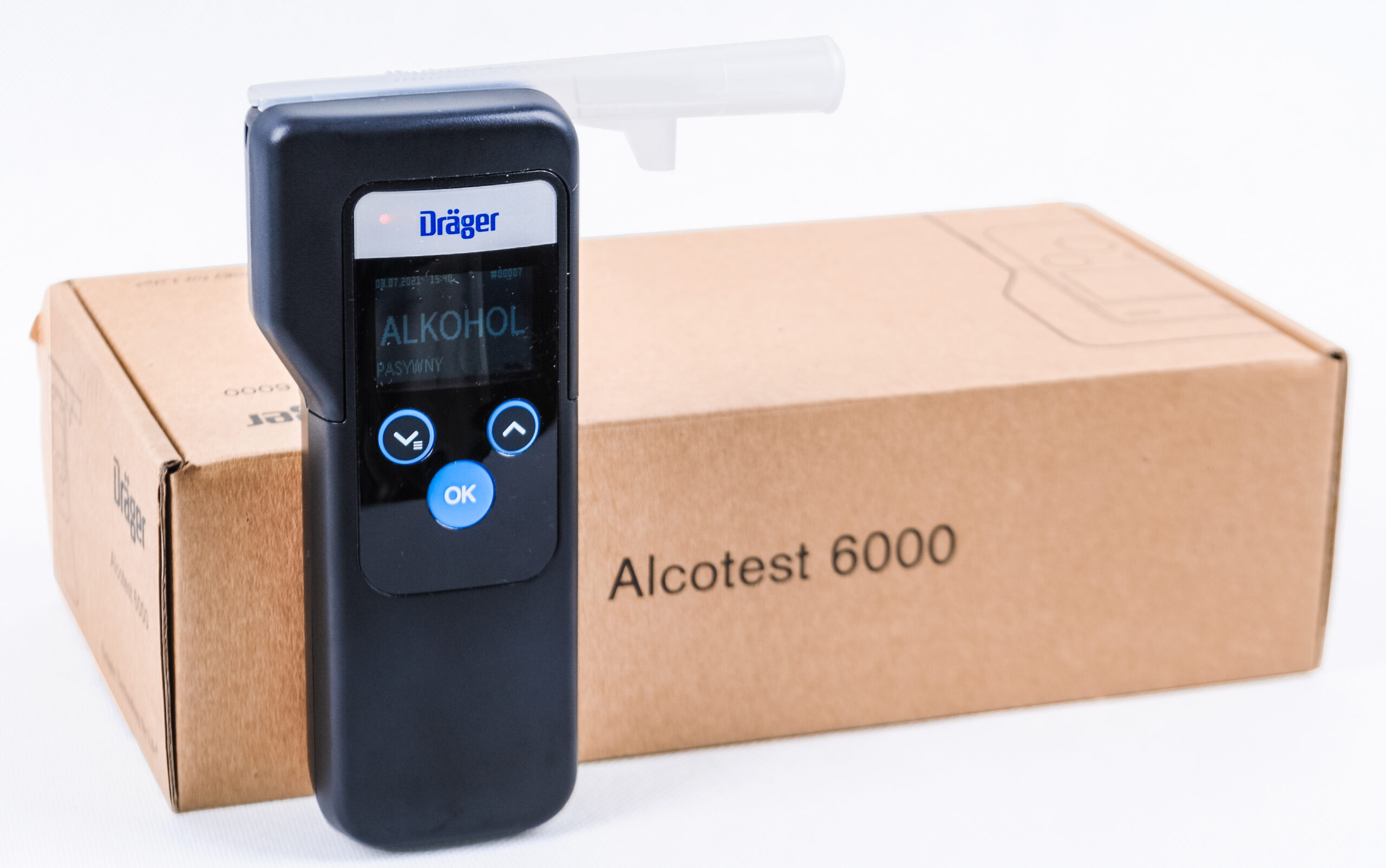 Alkomat Dräger Alcotest 6000 + Certyfikat Adiustacji plus serwis - obrazek 4