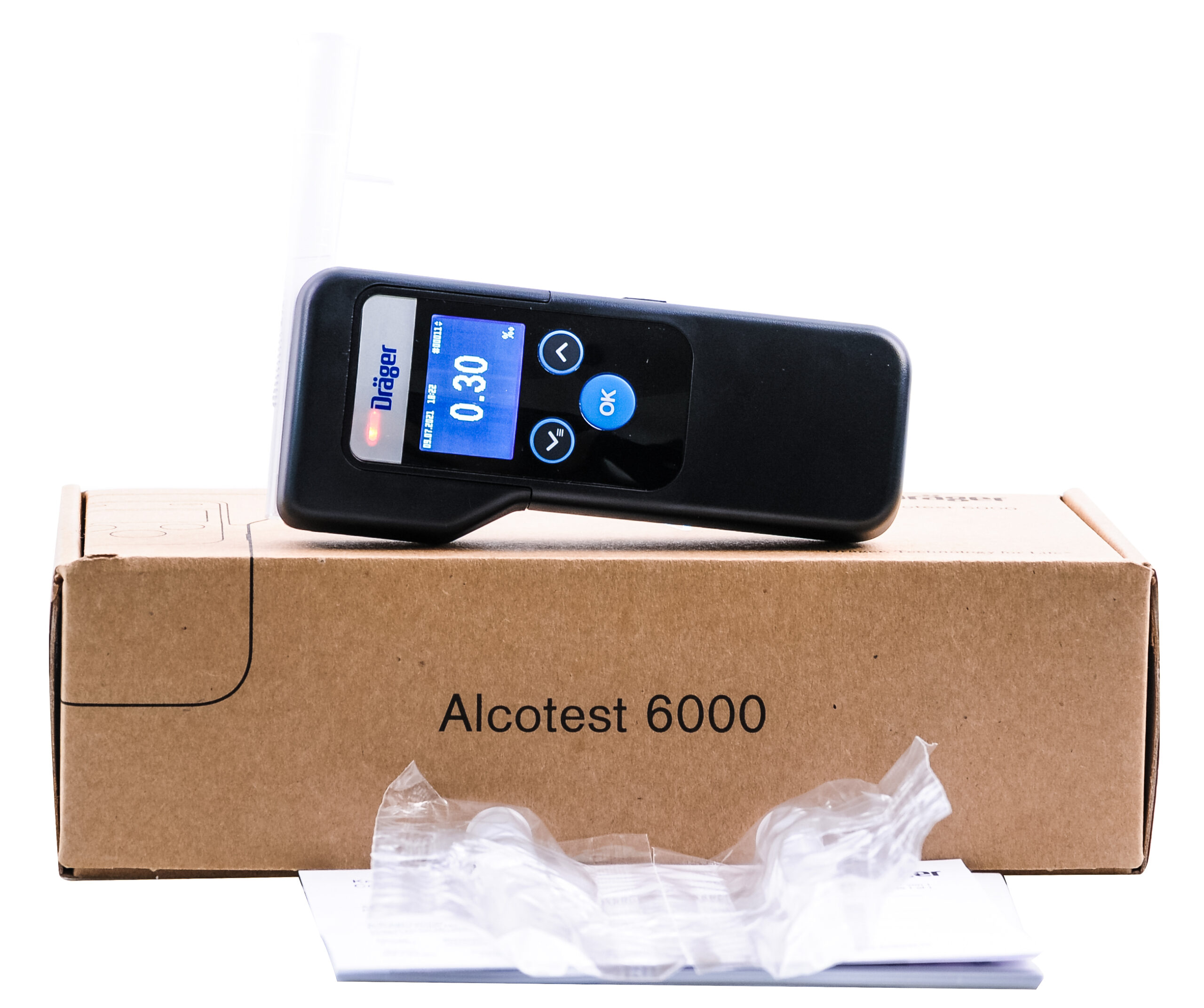 Alkomat Dräger Alcotest 6000 + Certyfikat Adiustacji plus serwis - obrazek 11