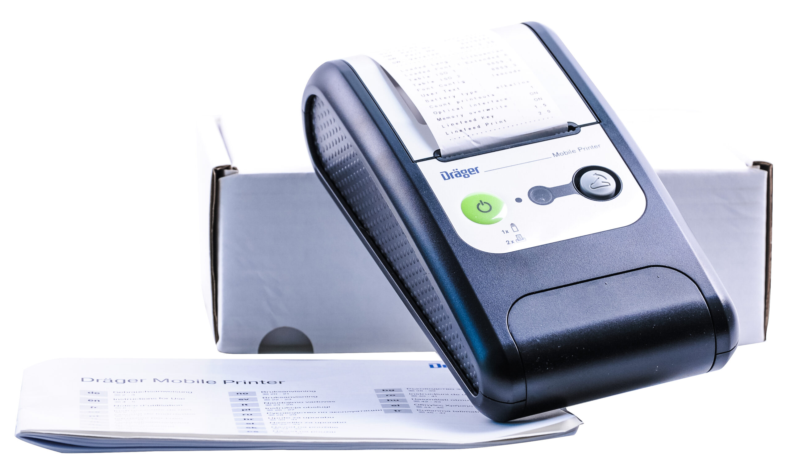 Drukarka mobilna bluetooth do alkomatu marki Dräger 6000